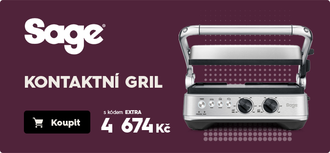 Kontaktní gril SAGE SGR700BSS
