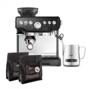 Espresso SAGE BES875BKS + 500 g Káva Pikola