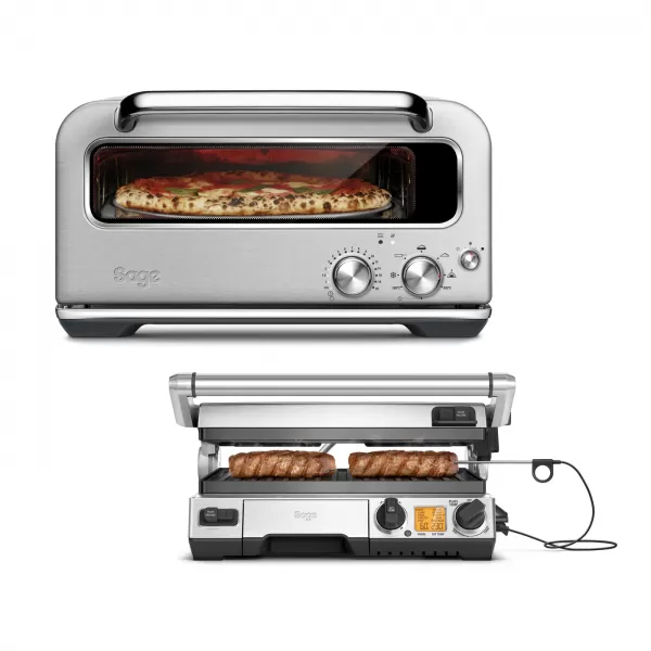 Kontaktní gril SAGE BGR840 + Pec na pizzu SAGE SPZ820BSS