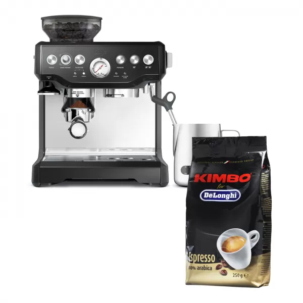 Espresso SAGE BES875BKS + ZRNKOVÁ KÁVA