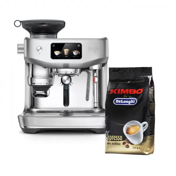 Espresso SAGE SES985BSS + ZRNKOVÁ KÁVA