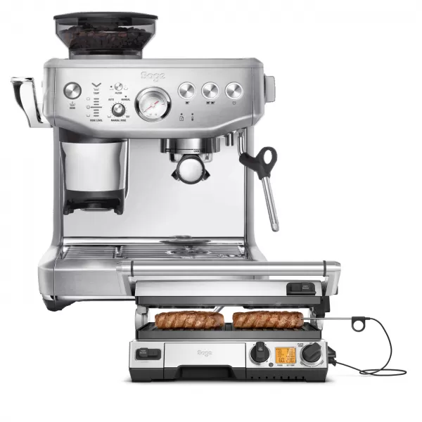 Espresso SAGE SES876BSS + Kontaktní gril SMART SAGE BGR840