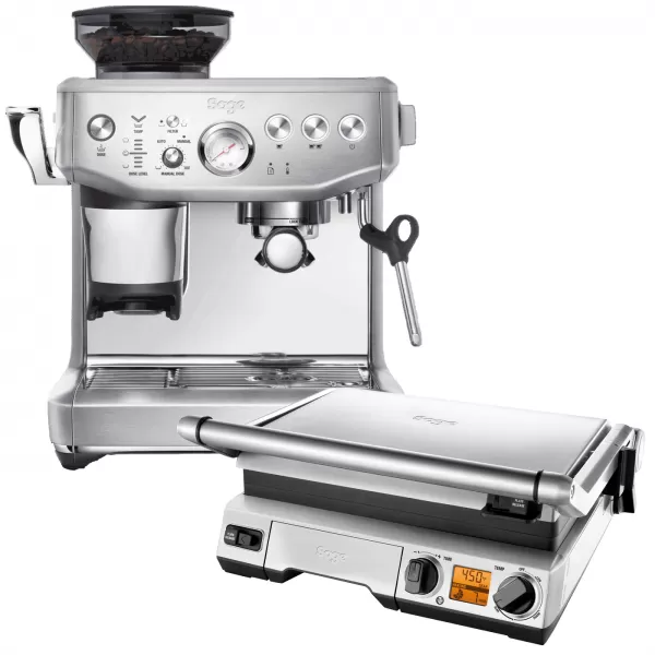 Espresso SAGE SES876BSS + Gril SAGE BGR820